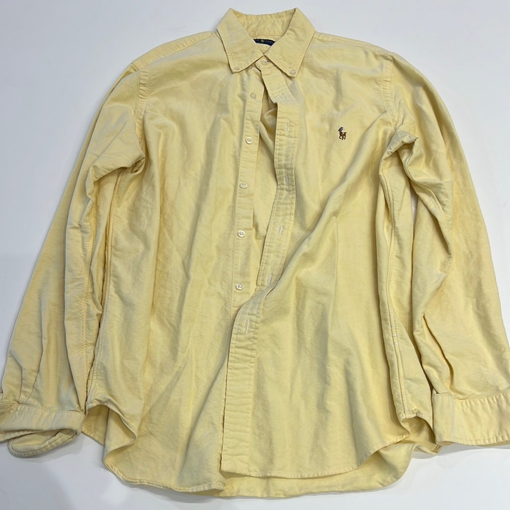 Men’s Ralph Lauren, medium yellow button down